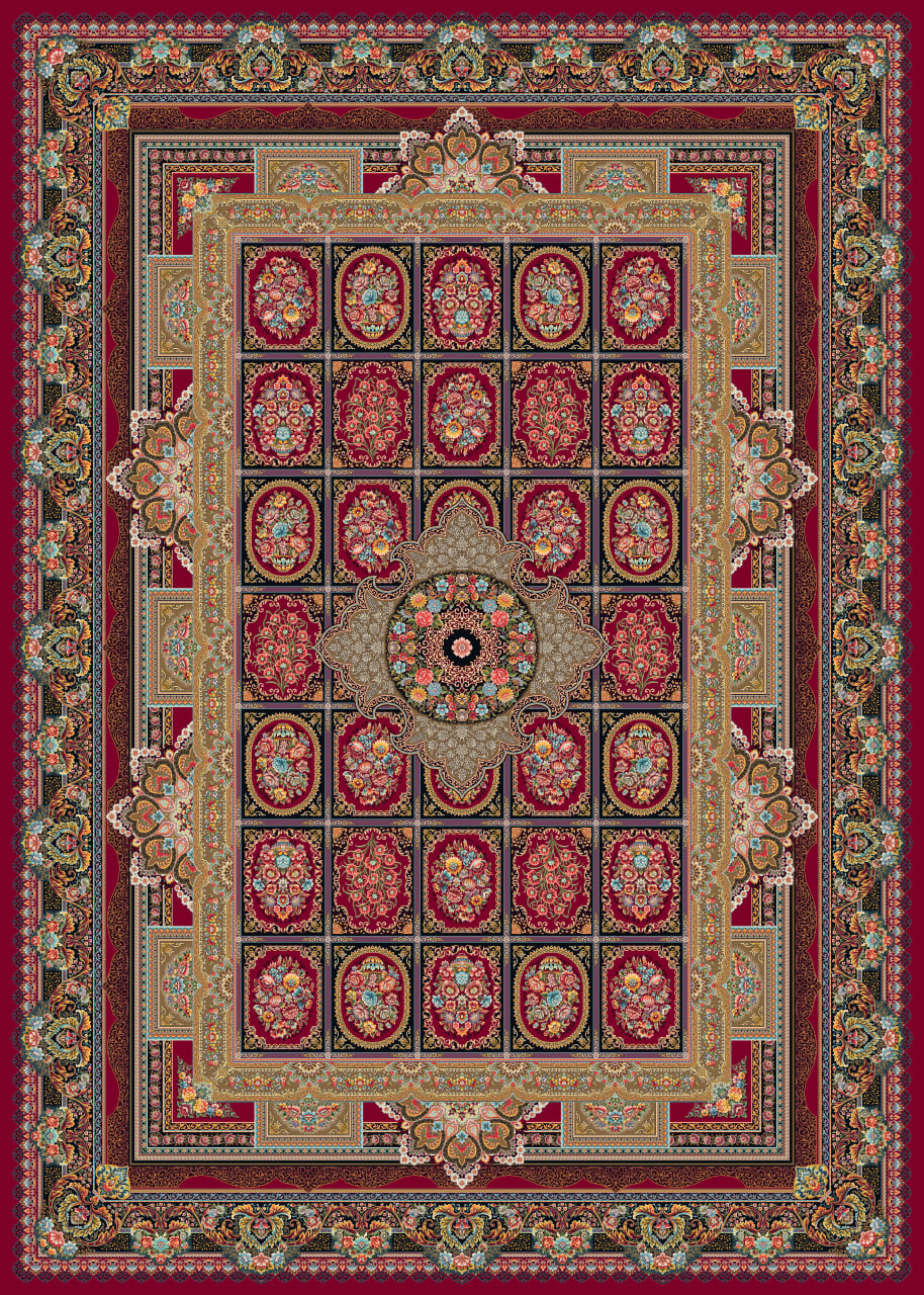 Acrylic carpet - 1500 Reed -Weft Density 4500