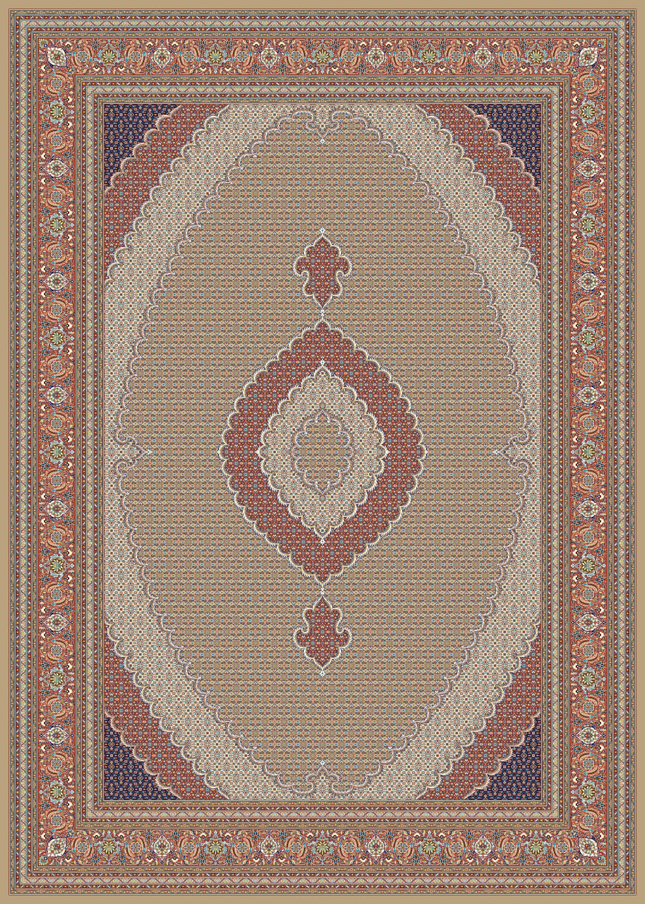 Acrylic carpet - 700 Reed -Weft density 2550