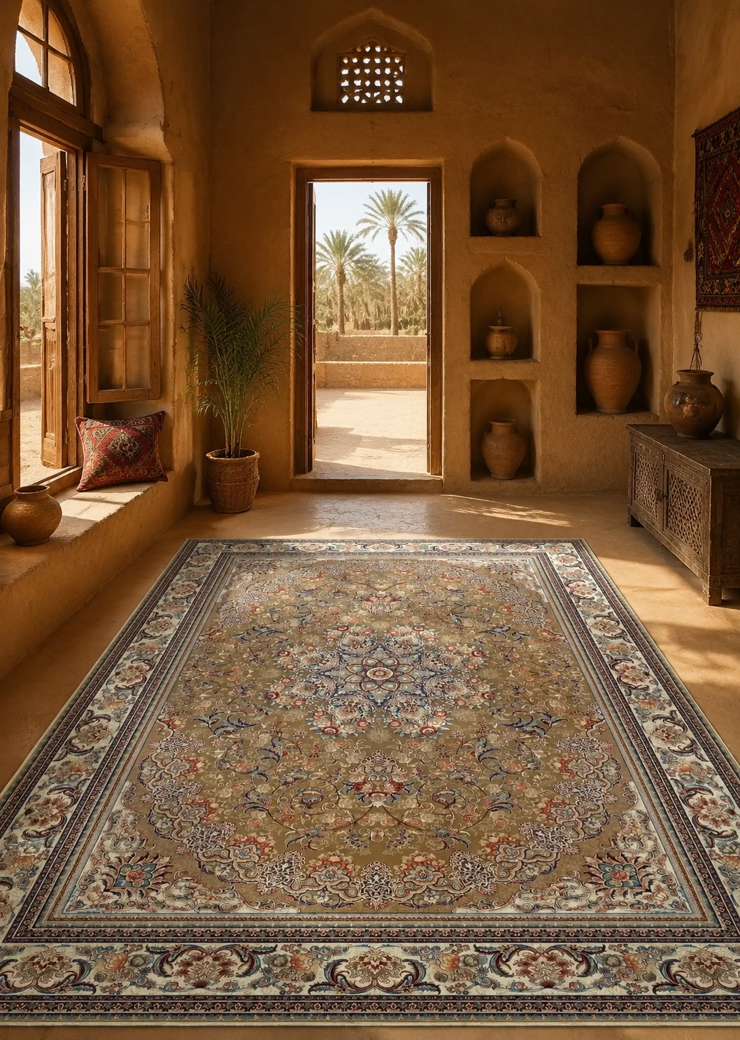 طرح 722146 رنگ گردويي