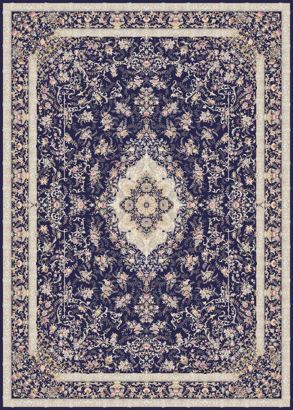 طرح 814006 رنگ کاربنی