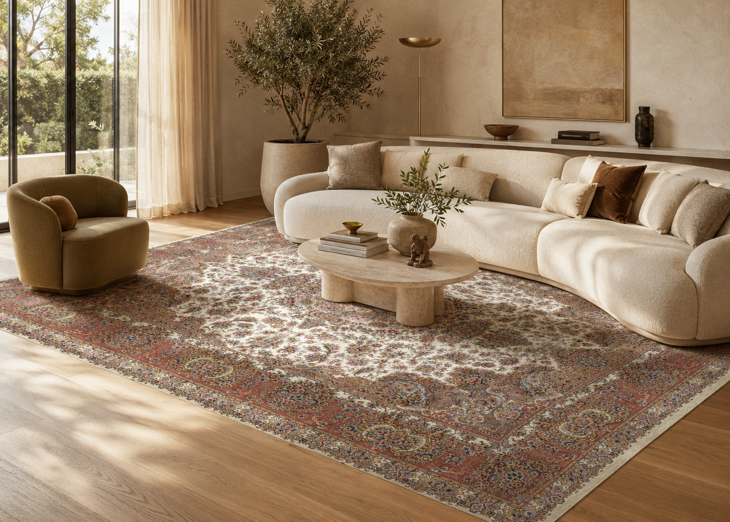 طرح 803815 رنگ کرم