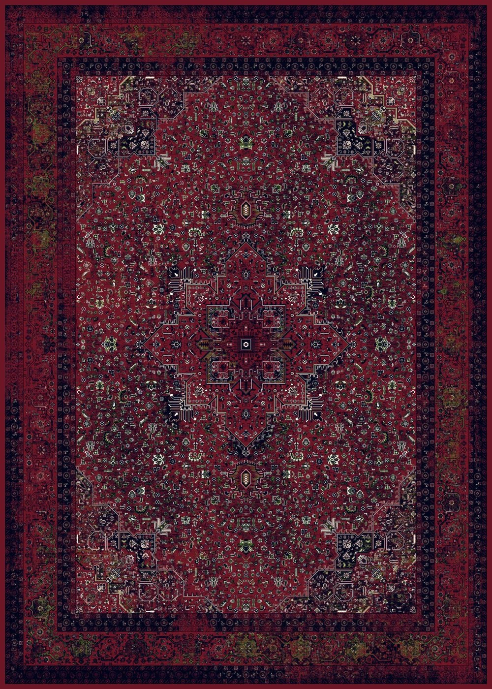 طرح 803833 رنگ لاکی