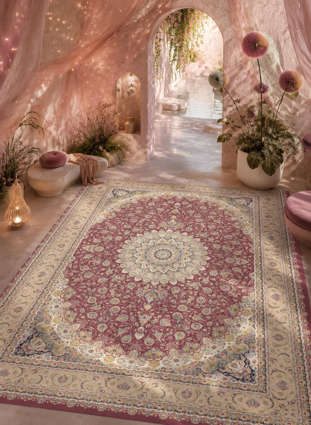طرح 814007 رنگ ارغوانی