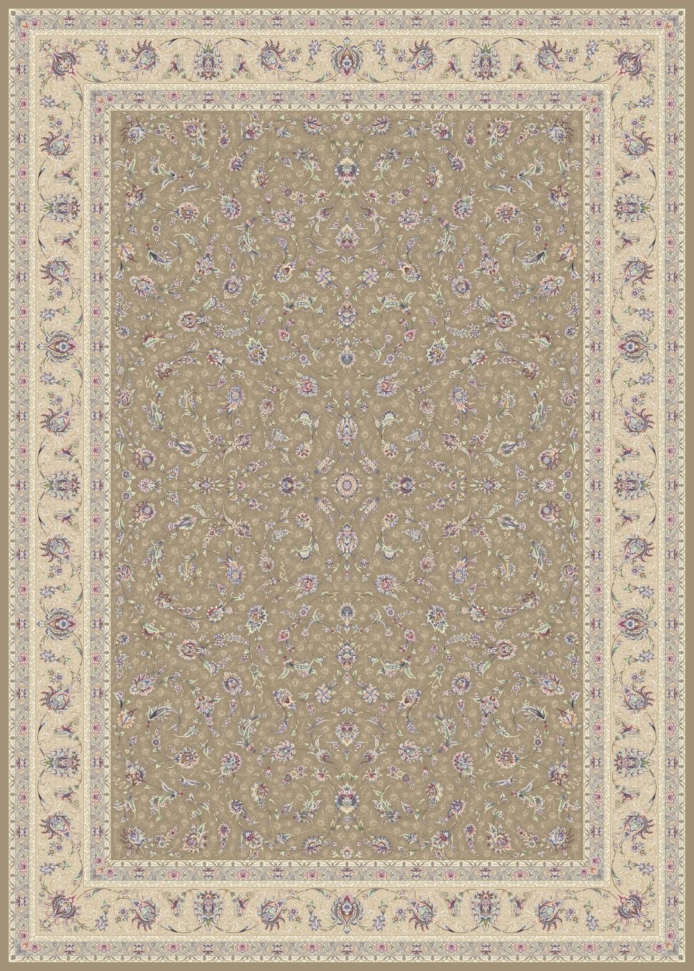 طرح 814004 رنگ گردویی