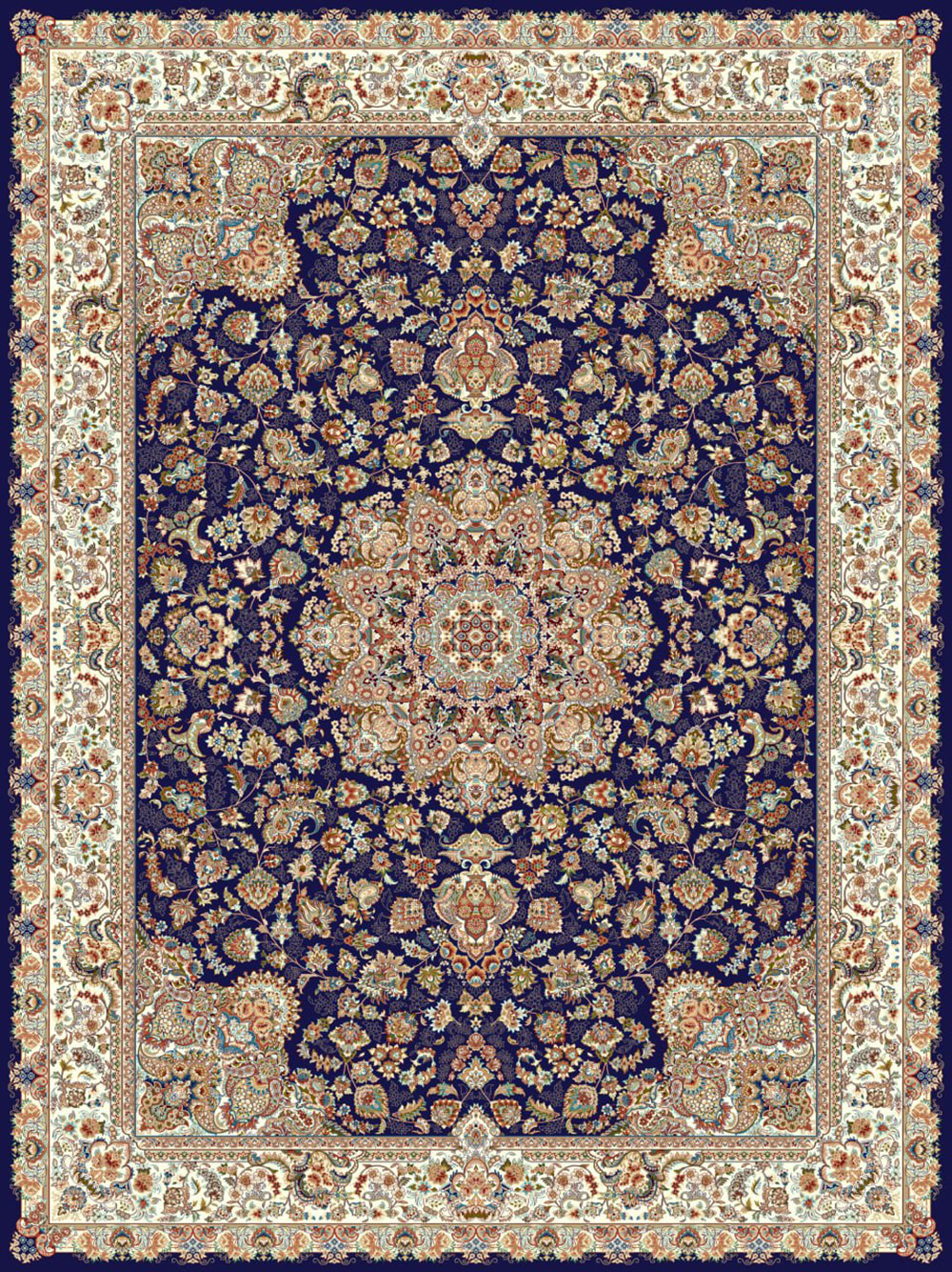 طرح 702033g رنگ سرمه اي