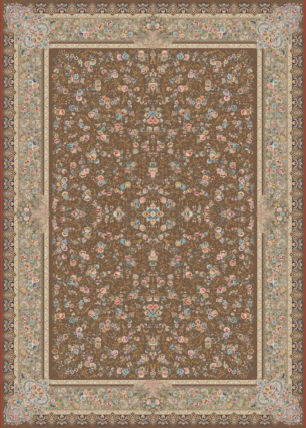 طرح 817256K رنگ شکلاتی