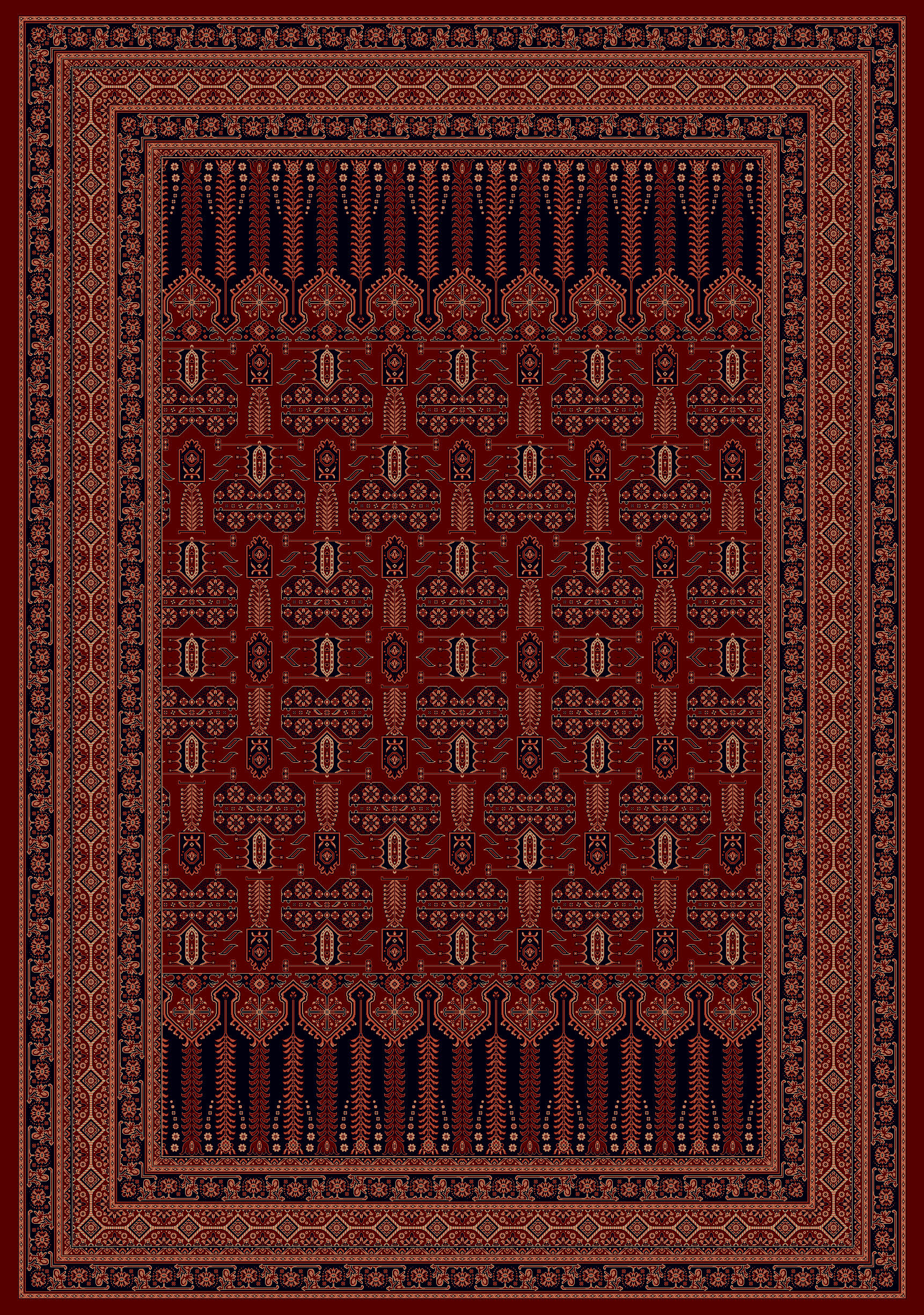 Design 871345F,Red Color