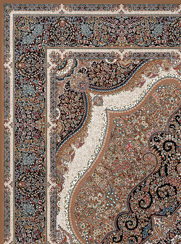 طرح 872120 رنگ گردويي