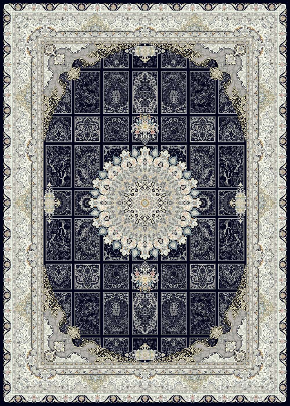 طرح 802095U رنگ سرمه ای